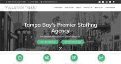 Desktop Screenshot of fullstacktalent.com